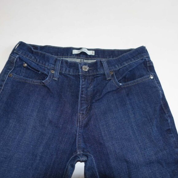 Levi's Women's 515 Boot Cut Jeans Size 8 Blue Mid Rise 31" Inseam Red Tab Denim - Picture 2 of 7